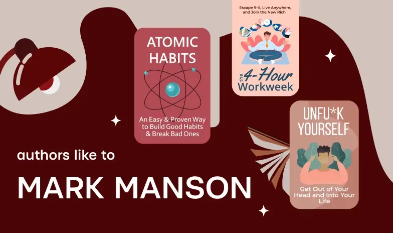 Honest self-help advice: 5 authors like Mark Manson