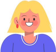 Illustration of a female person