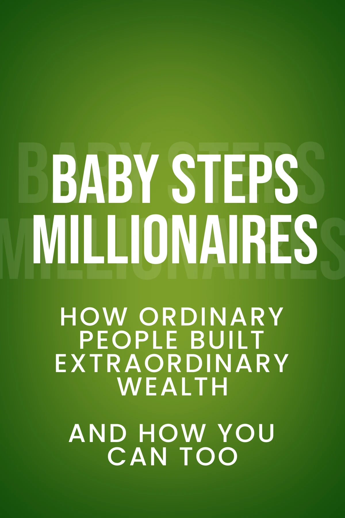 Baby Steps Millionaires