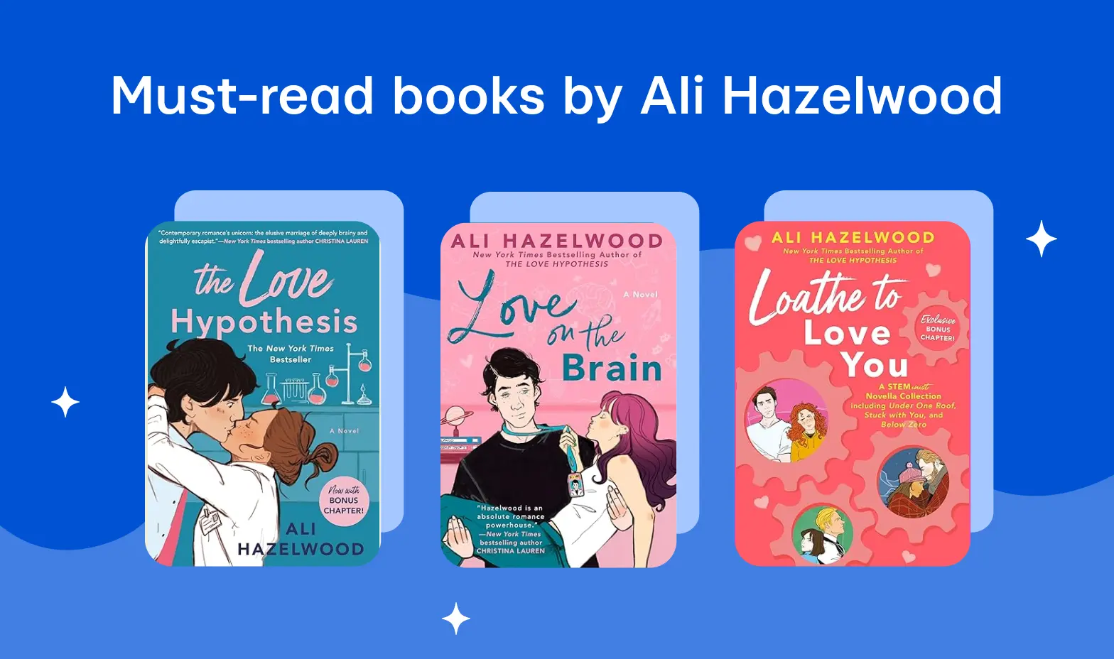 Must-read books by Ali Hazelwood