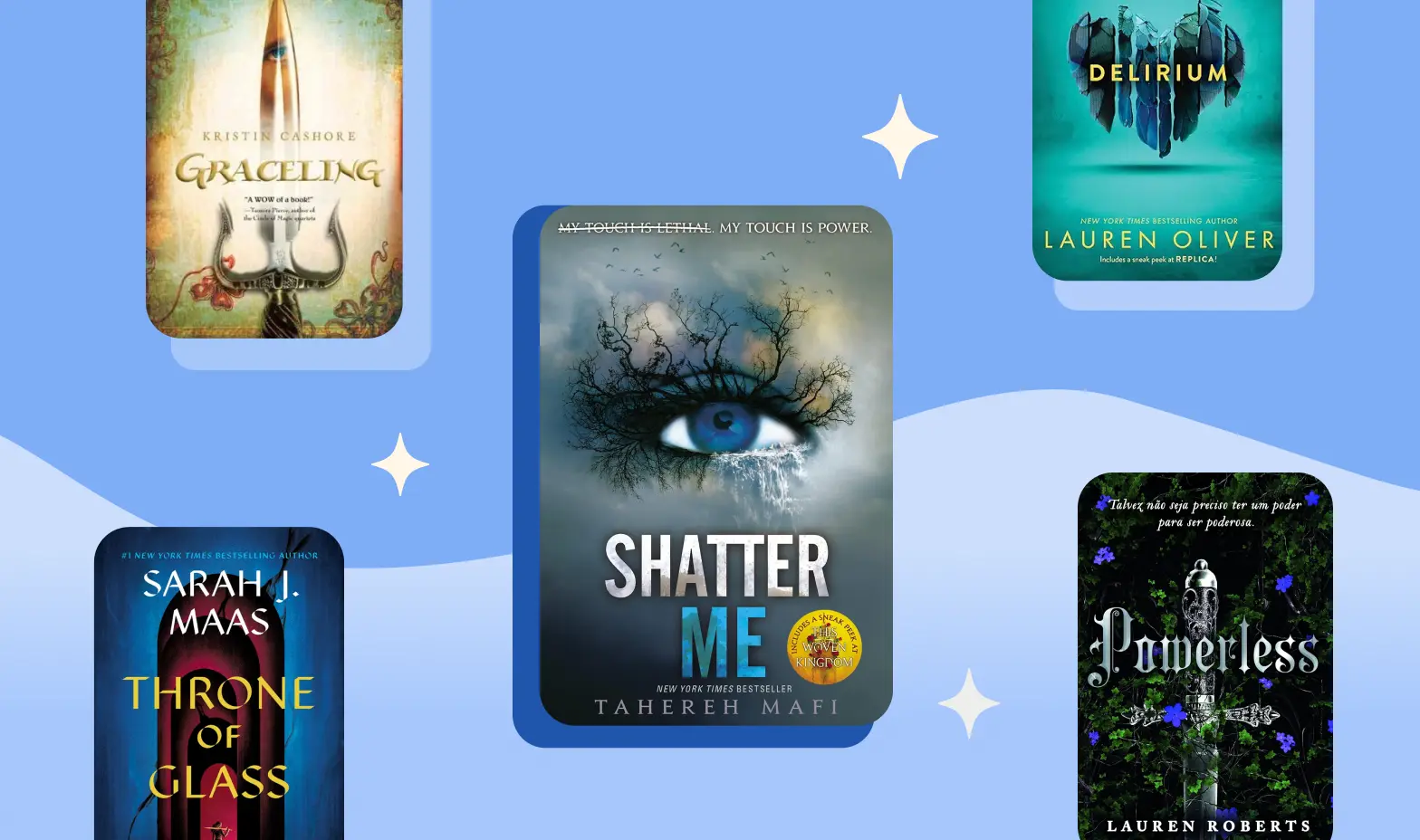10 books like Shatter Me if you like young adult dystopias