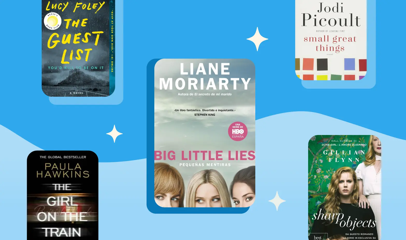 10 books similar to Big Little Lies: intriguing titles written by women