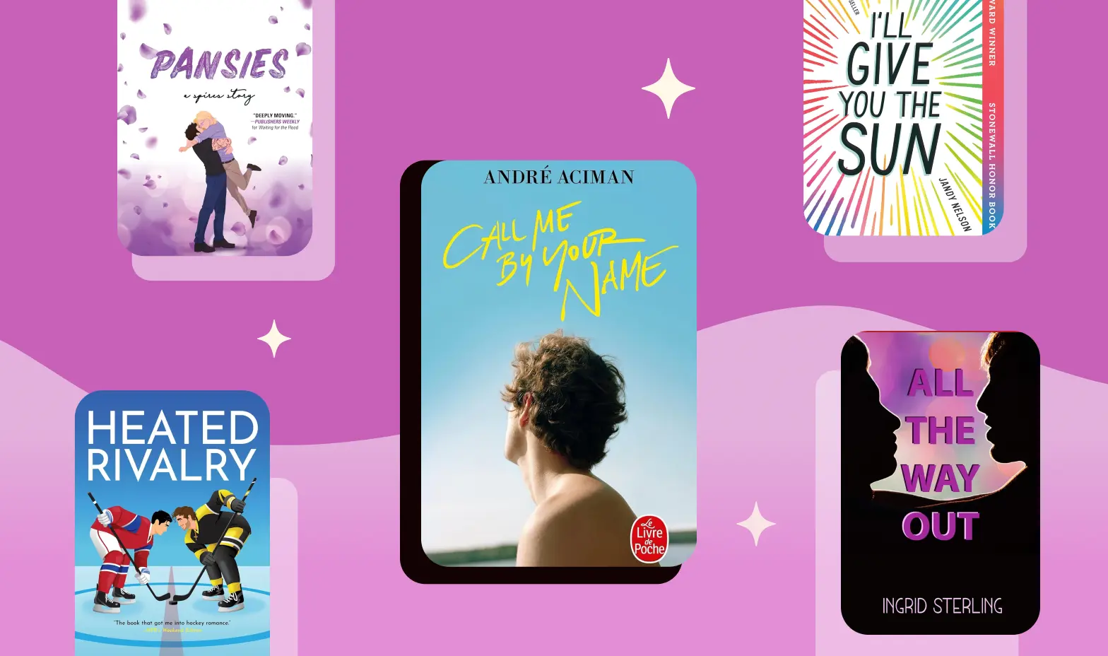 Books like Call Me by Your Name: “People who hide don’t always like who they are.”
