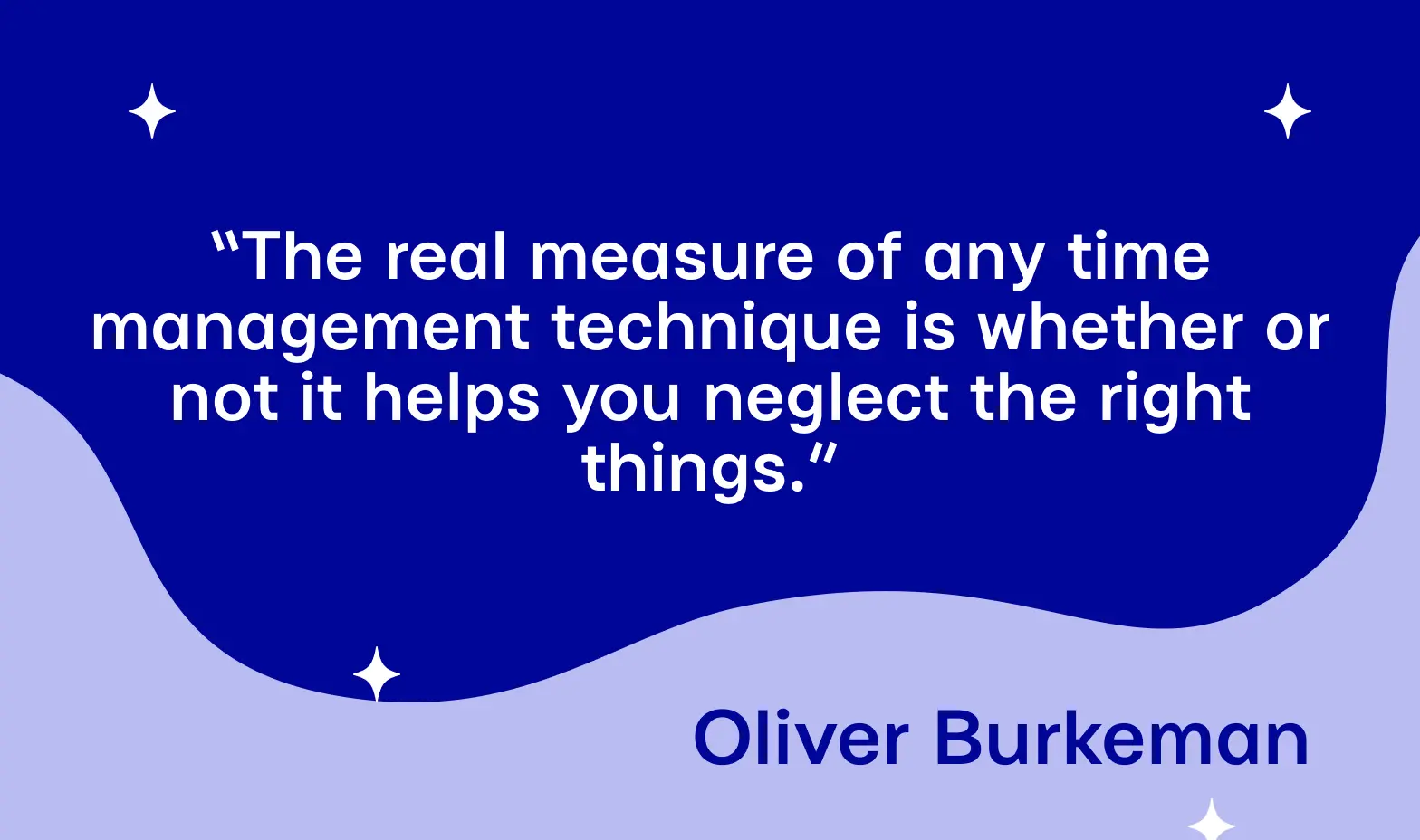 Oliver Burkeman quote