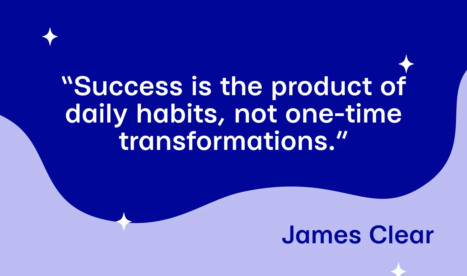 James Clear quote
