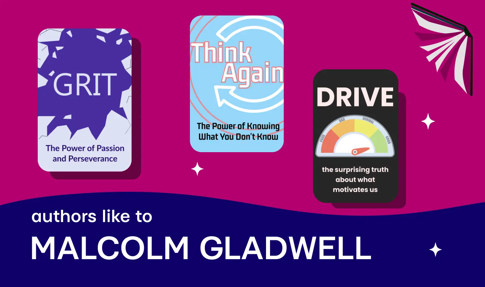 Here are 8 authors like Malcolm Gladwell for informative and engaging reading