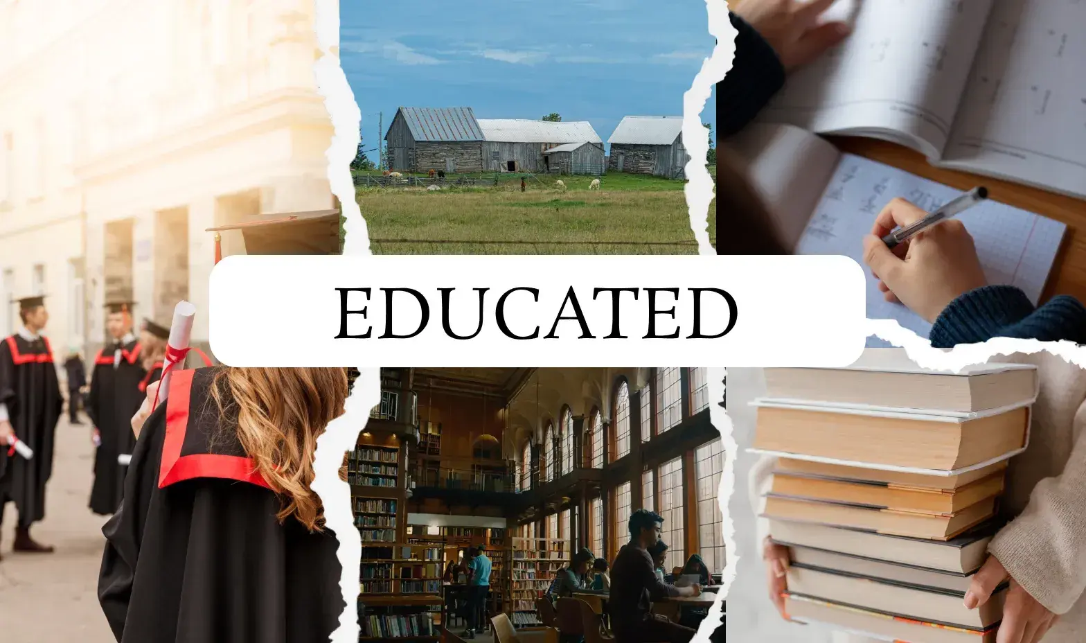 Educated memoir theme of self-education, resilience, and personal transformation