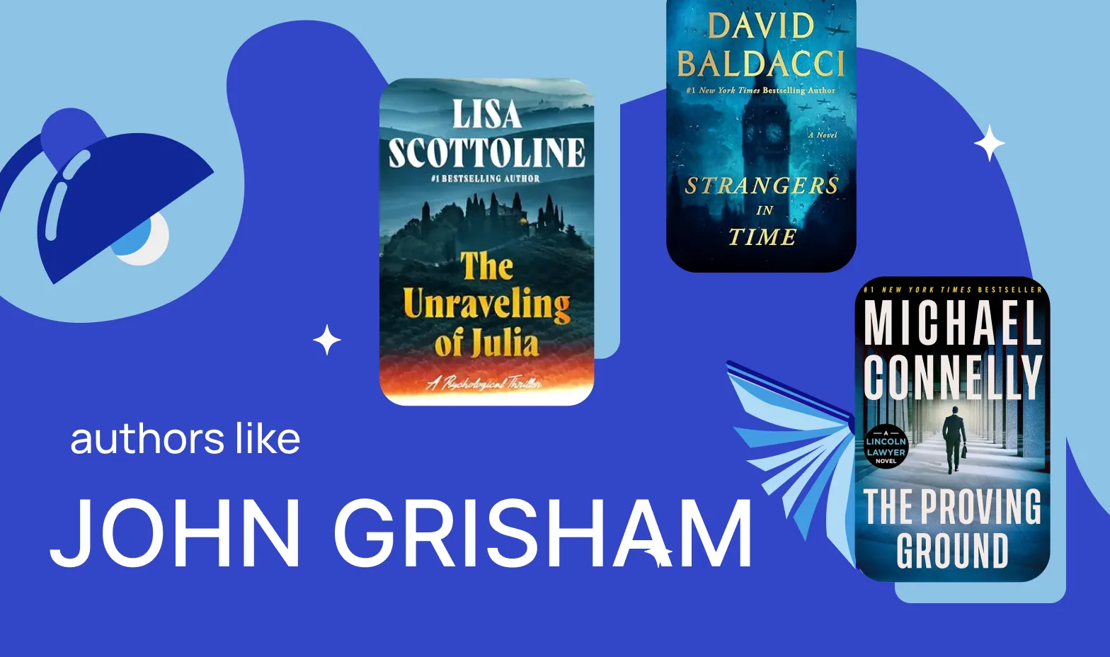 Authors like John Grisham: Find other thriller kings and queens on this list