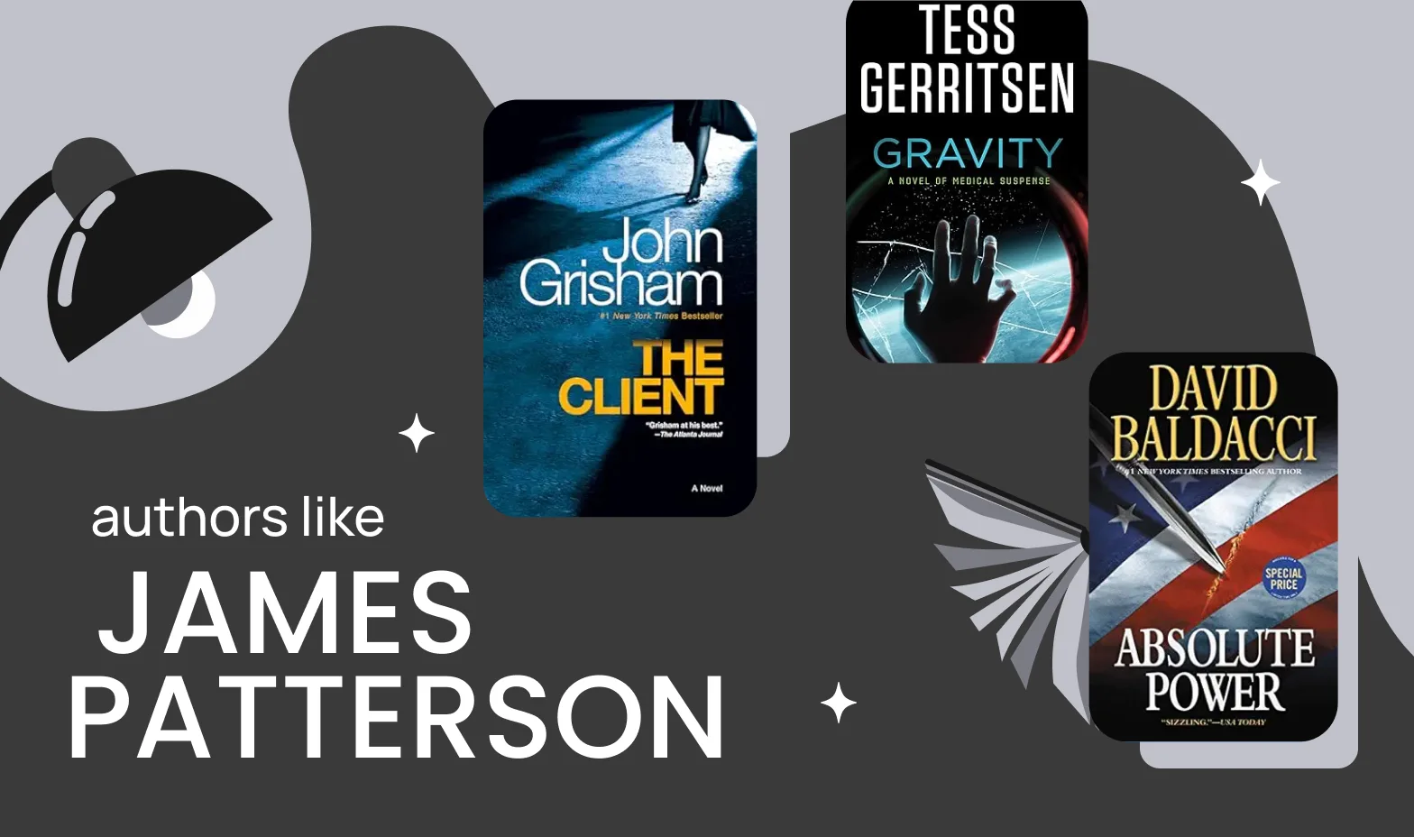 Here are 6 authors like James Patterson to add to your library