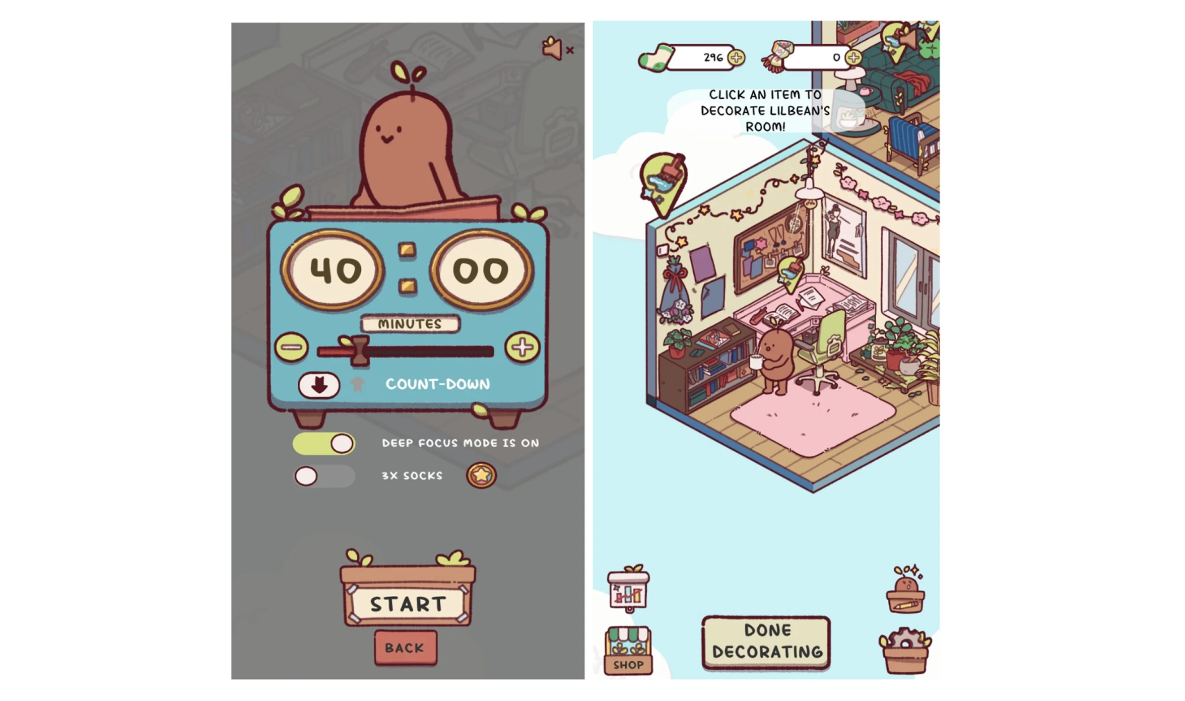 FocusFriend_interface